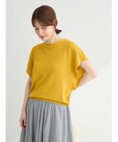 Green Parks 推しニット　フレンチスリーブニットプルオーバー