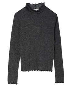 earth music&ecology ラメハイネックプルオーバー