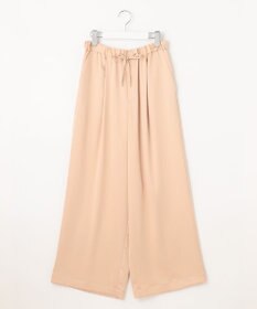 自由区 L 【洗える】チンツサテンタンブラー ワイドパンツ