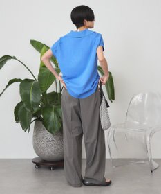 AMERICAN HOLIC フレンチスリーブスキッパールーズニットプルオーバー