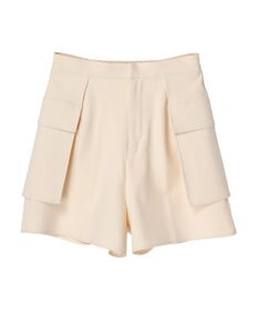 earth music&ecology デザインポケットショートパンツ