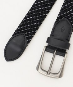 JOSEPH ABBOUD 【キングサイズ・イタリア素材・ストレッチ・日本製】 ストレッチミックスメッシュレジメンタル ベルト