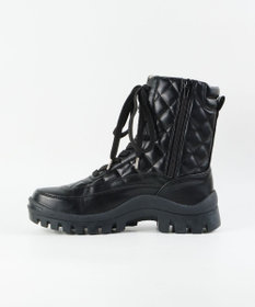 BONTRE 【MIONOTIS/ミオノティス】キルティングレースアップショートブーツ/40512