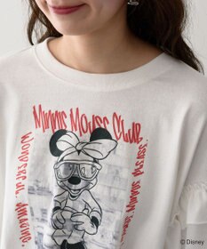 Green Parks ミッキー＆フレンズ／袖フリルショート丈ＴＥＥⅡ