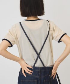 AMERICAN HOLIC シアーベロア配色プルオーバー