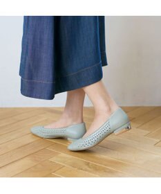 Riz raffinee <Riz raffinee>カットワークフラットパンプス