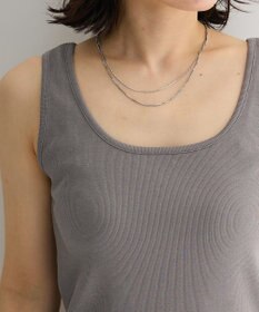 Green Parks 機能付テレコリブタンクトップ