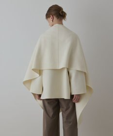 GRACE CONTINENTAL ストール付リバージップブルゾン