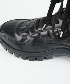 BONTRE 【MIONOTIS/ミオノティス】キルティングレースアップショートブーツ/40512