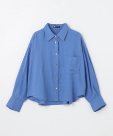 ANY 【手洗い可能】ヨーロピアンリネンシャツブラウス