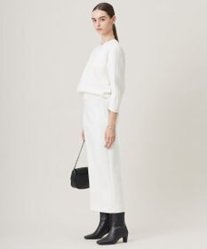 ICB L 【洗える・WEB限定カラーあり】コンパクトダブルフェイス トップス