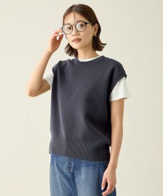 ANY フレンチスリーブニット