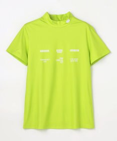 PW CIRCULUS 【WOMEN】メッシュコンビ モックネック  ゴルフウェア レディース