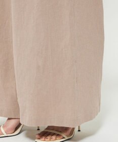 uncrave コットンリネンボイル ワイドパンツ