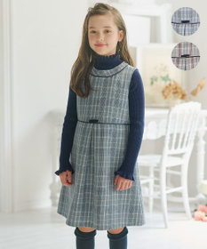 組曲 KIDS 【150-160㎝】グレンチェック ジャンスカ