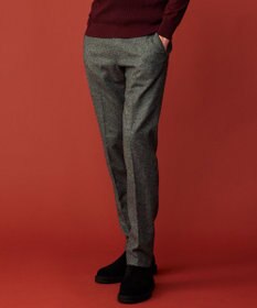JOSEPH ABBOUD 【ストレッチ/JAPANファブリック】カシミヤブレンドリサイクルウール パンツ