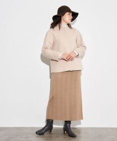 J.PRESS YORK STREET 【WOMEN】ヘリンボーンタイトスカート