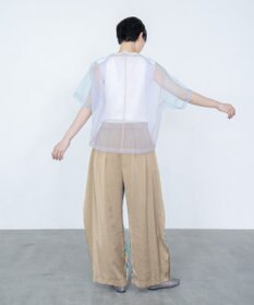 COQ SHEER ORGANZA T シアーTシャツ