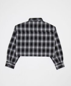 WEGO ショートチェックシャツ