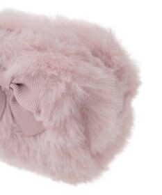 Maison de FLEUR ピンクマニアファーロングポーチ