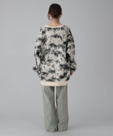 WEGO 【ユニセックス着用ITEM/MLサイズ展開】ファジーパターンプルオーバー