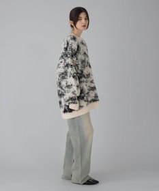 WEGO 【ユニセックス着用ITEM/MLサイズ展開】ファジーパターンプルオーバー