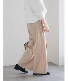 Te chichi ピンストライプタックワイドパンツ