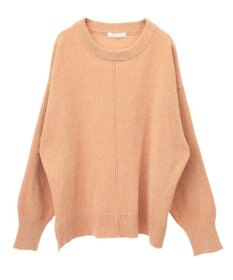 Green Parks ベロアモールリラックスサイズニットプルオーバー