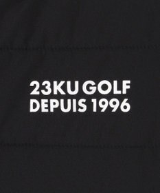 23区GOLF 【MEN】【防風/撥水/ストレッチ】【袖取り外しで2WAY】キルティング ブルゾン