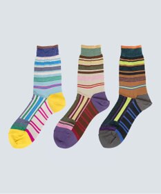 COQ HORIZON ラメボーダーソックス