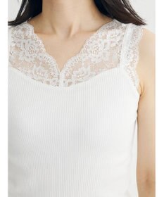 Green Parks レースタンクトップ