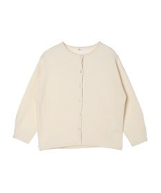 CRAFT STANDARD BOUTIQUE 裏起毛リングドットカーディガン