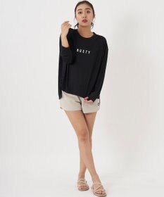 OP／FILA 【RUSTY】ニコちゃんロンT＋ショートパンツ付きビキニ 4点セット水着