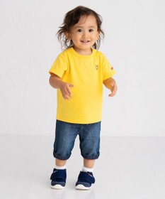 MIKI HOUSE HOT BISCUITS 【70-120cm】【Everyday Series】ワンポイント 半袖Tシャツ
