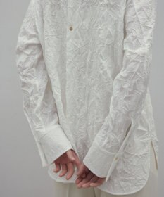 BEIGE， 【洗える・GISELe 4月号掲載】ASTILBE / コットンジャージークルーネックブラウス