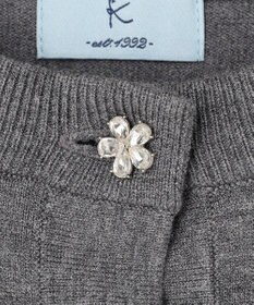 組曲 【先行予約】アトランダムビジューボタンカーディガン