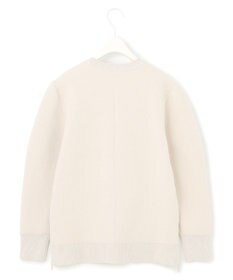 ICB L 【洗える】コットンシェニール コクーンスリーブニット