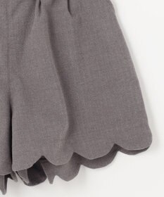 ANY KIDS ミニ丈 へリンボン キュロット