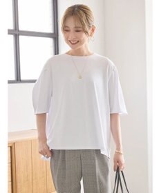 AMERICAN HOLIC 接触冷感袖コンシャスカットプルオーバー