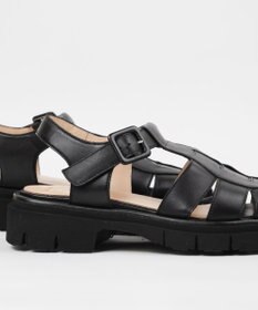 BONTRE 【LucaGrossi/ルカグロッシ】タンクソールグルカサンダル/H024S DTAL-US