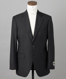 GOTAIRIKU シワになりにくい【御幸毛織/みゆきけおり】Superior160s  3ピーススーツ（グレー）