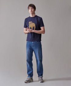 J.PRESS MEN 新色登場！【毎シーズン大好評】【UNISEX】ファブリックワッペン バックブルTシャツ