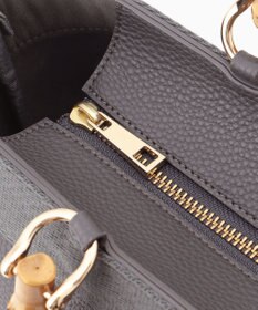23区 バンブーハンドル トートバッグ