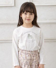 ANY KIDS アートモチーフ 長袖 Tシャツ