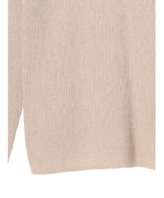 earth music&ecology シアーリブニットプルオーバー