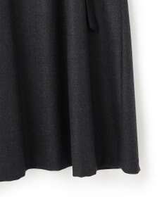 23区 L ウールジョーゼット フィットアンドフレア ワンピース