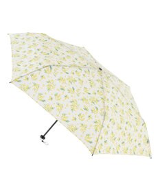 MOONBAT urawaza smil(ウラワザ スリム) 3秒でたためる傘 折りたたみ傘 ミモザガーデン 大きめ55cm UV