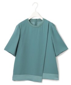 ICB 【新色追加・接触冷感・UVケア・速乾・洗える】 FluidBackSatin Tブラウス