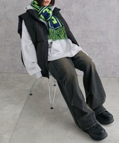 WEGO 【ユニセックス着用ITEM】ロゴマフラー