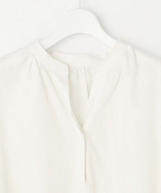 洗える】リネンレーヨン スキッパーシャツ / UNFILO | ファッション